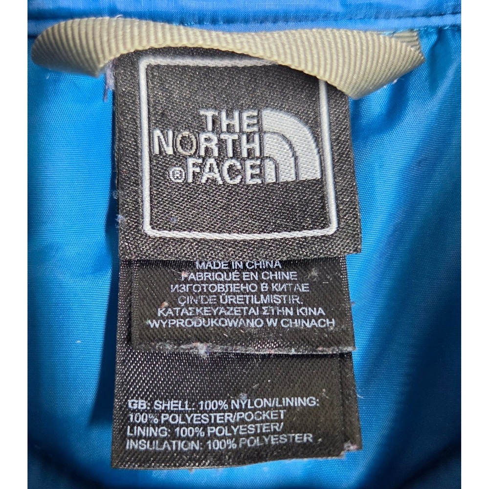 The North Face Womens Huila Synthetic Insulation Puffer Jacket Blue XL Outerwear - Picture 6 of 12